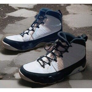 Nike Air Jordan 9 Retro “University Blue” White Black CT8019-140 Men’s Size 13